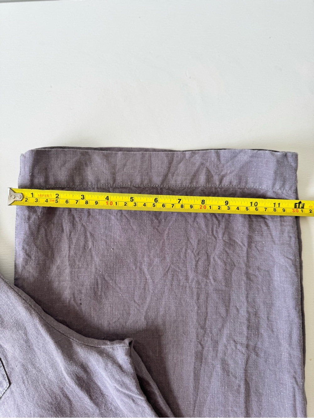 Anthropologie Straight-Leg Pants in Taupe Gray - Picture 4 of 6